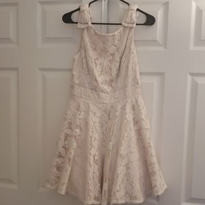 Cream Cocktail Dress